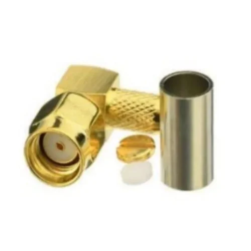 SMA Male RA RP LMR 200/RG 58 Crimp